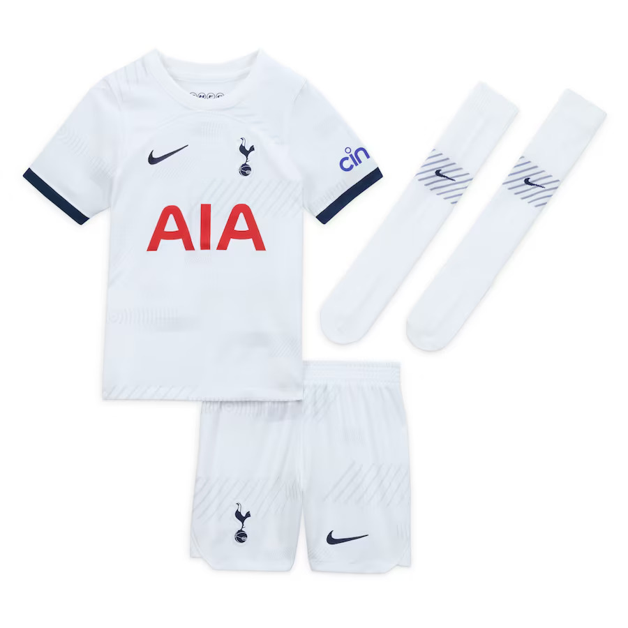 2324-Kids-Tottenham-Home-Kit.jpg 23/24 Kids Tottenham Hotspur Home Kit - Image 1