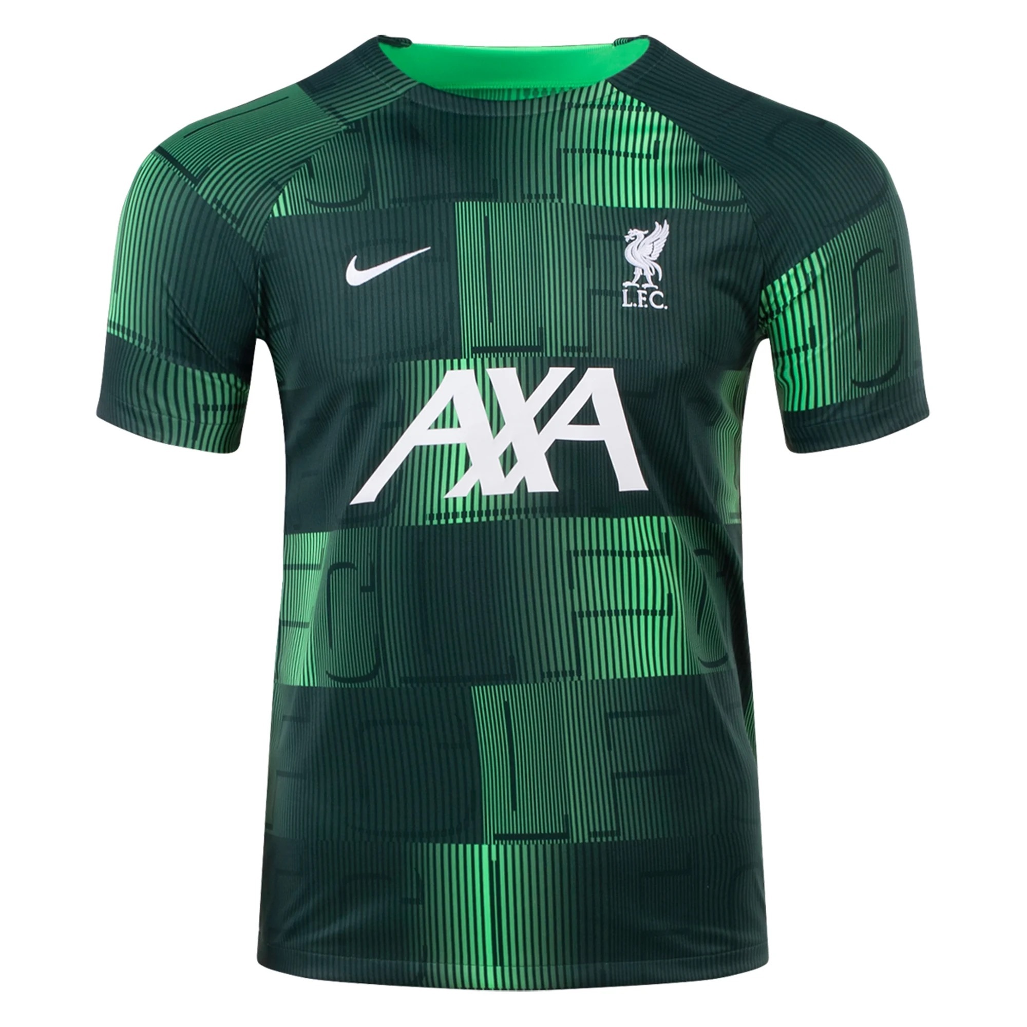 2324-Liverpool-Pre-Match-Green-Jersey-1.jpg 23/24 Liverpool Green Pre-Match Jersey - Image 1