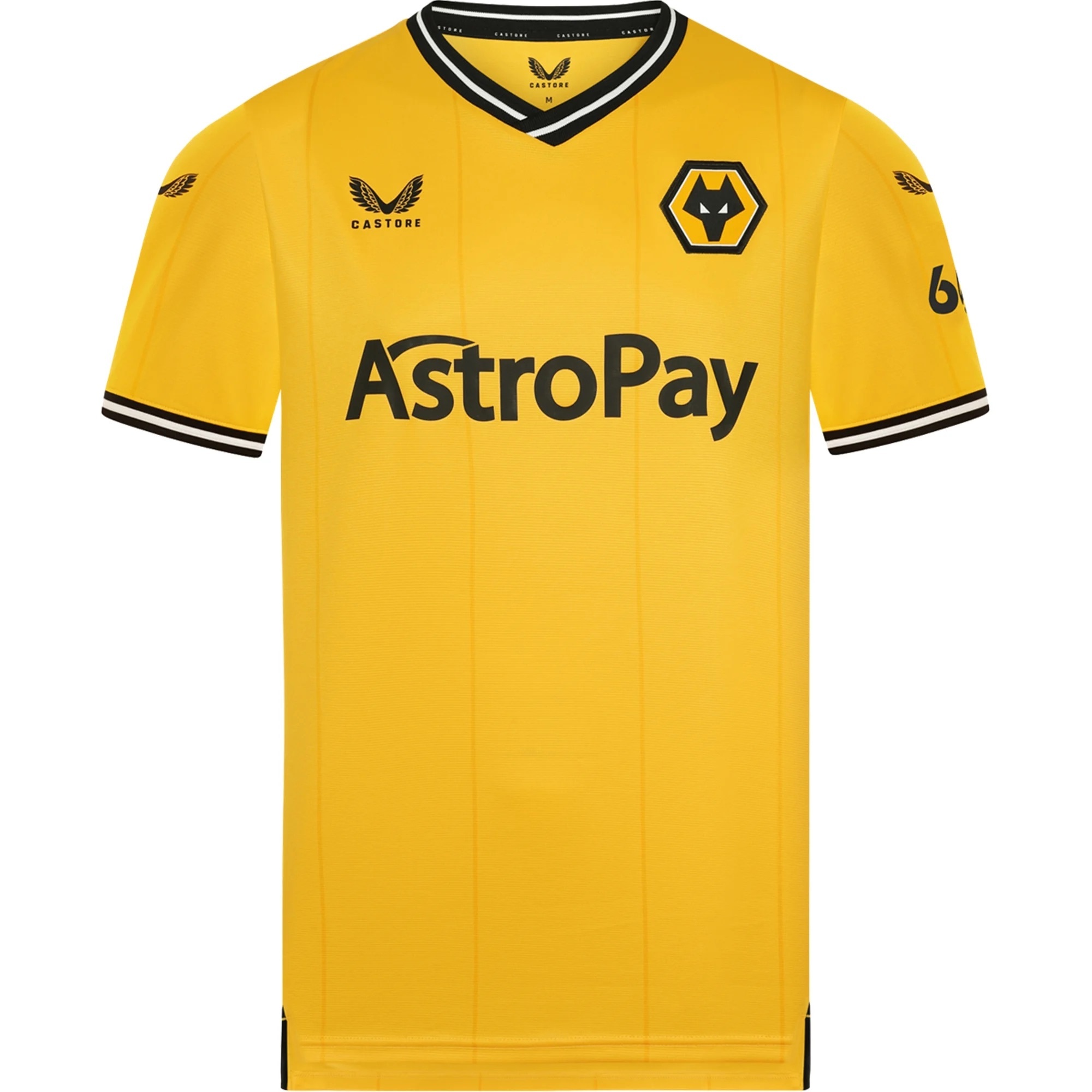 2324-Wolverhampton-Wolves-Home-Jersey.jpg 23/24 Wolverhampton Wolves Home Jersey - Image 1