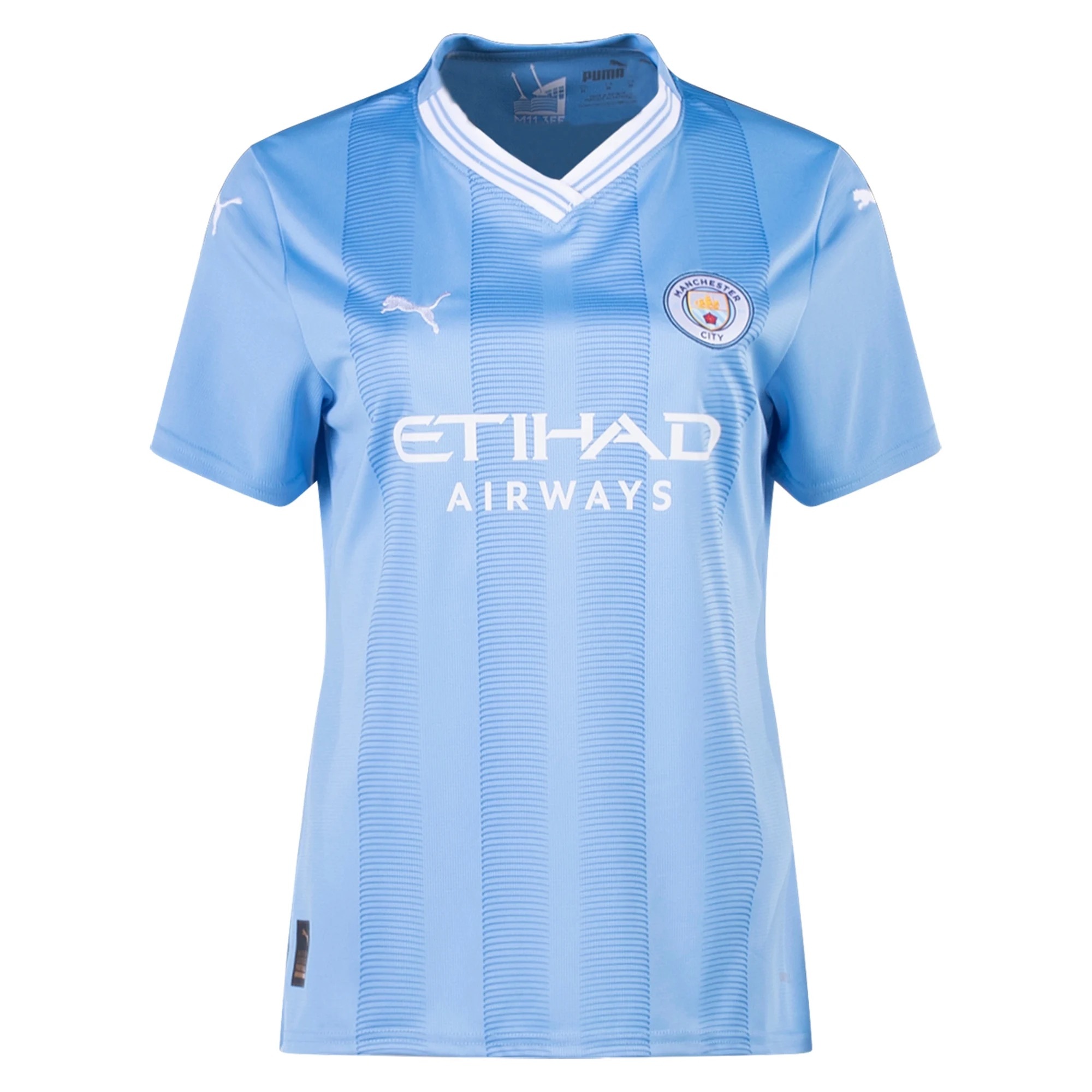 2324-Womens-Manchester-City-Home-Jersey.jpg 23/24 Women's Manchester City Home Jersey - Image 1