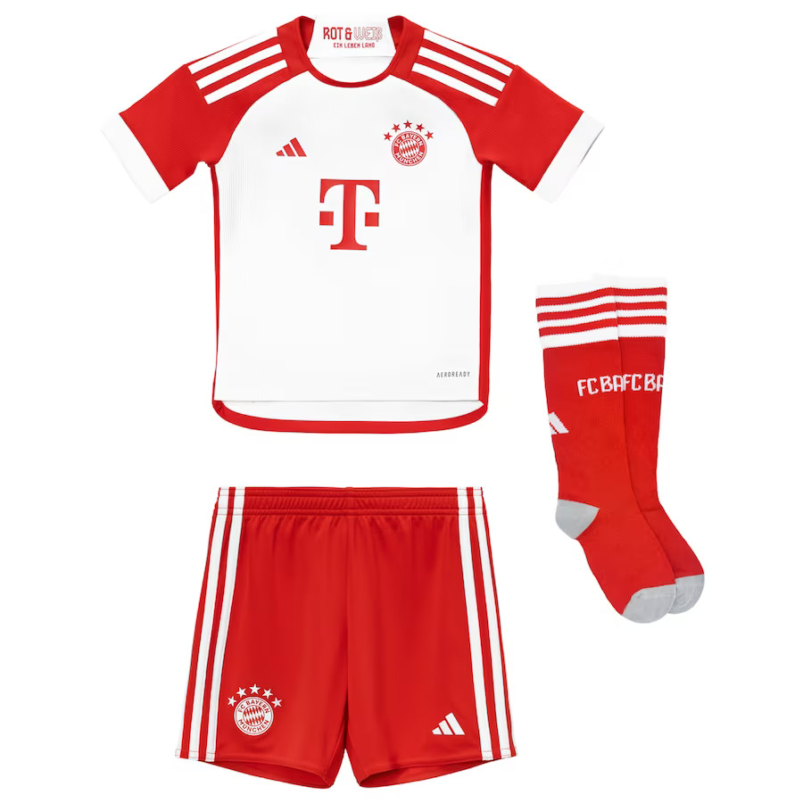 Bayern-kids-.jpg.jpg 23/24 Kids Bayern Munich Home Kit - Image 1