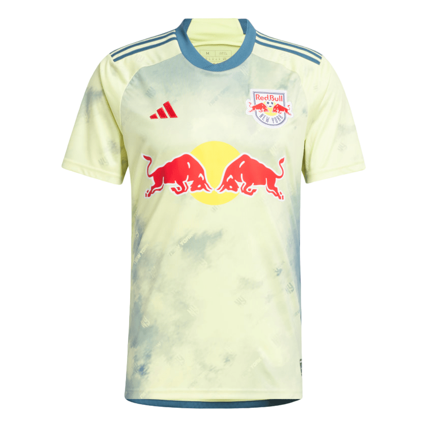 New_York_Red_Bulls_23-24_Home_Jersey_Yellow_HI1868_01_laydown-PhotoRoom.png-PhotoRoom.png 23/24 New York Red Bulls Home Jersey - Image 1