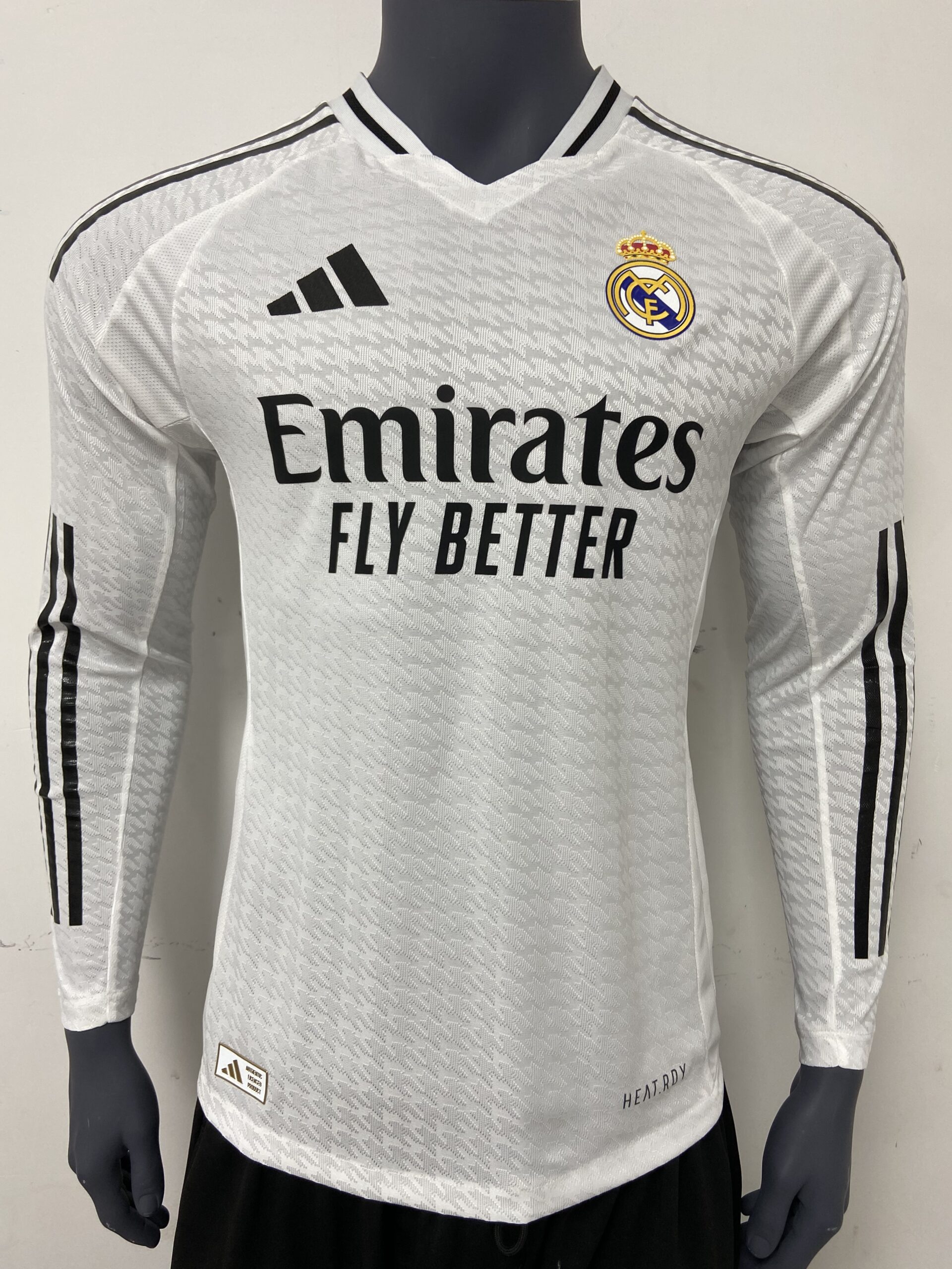139820da 24/25 The Real Madrid Home Jersey (Long Sleeves) - Image 1