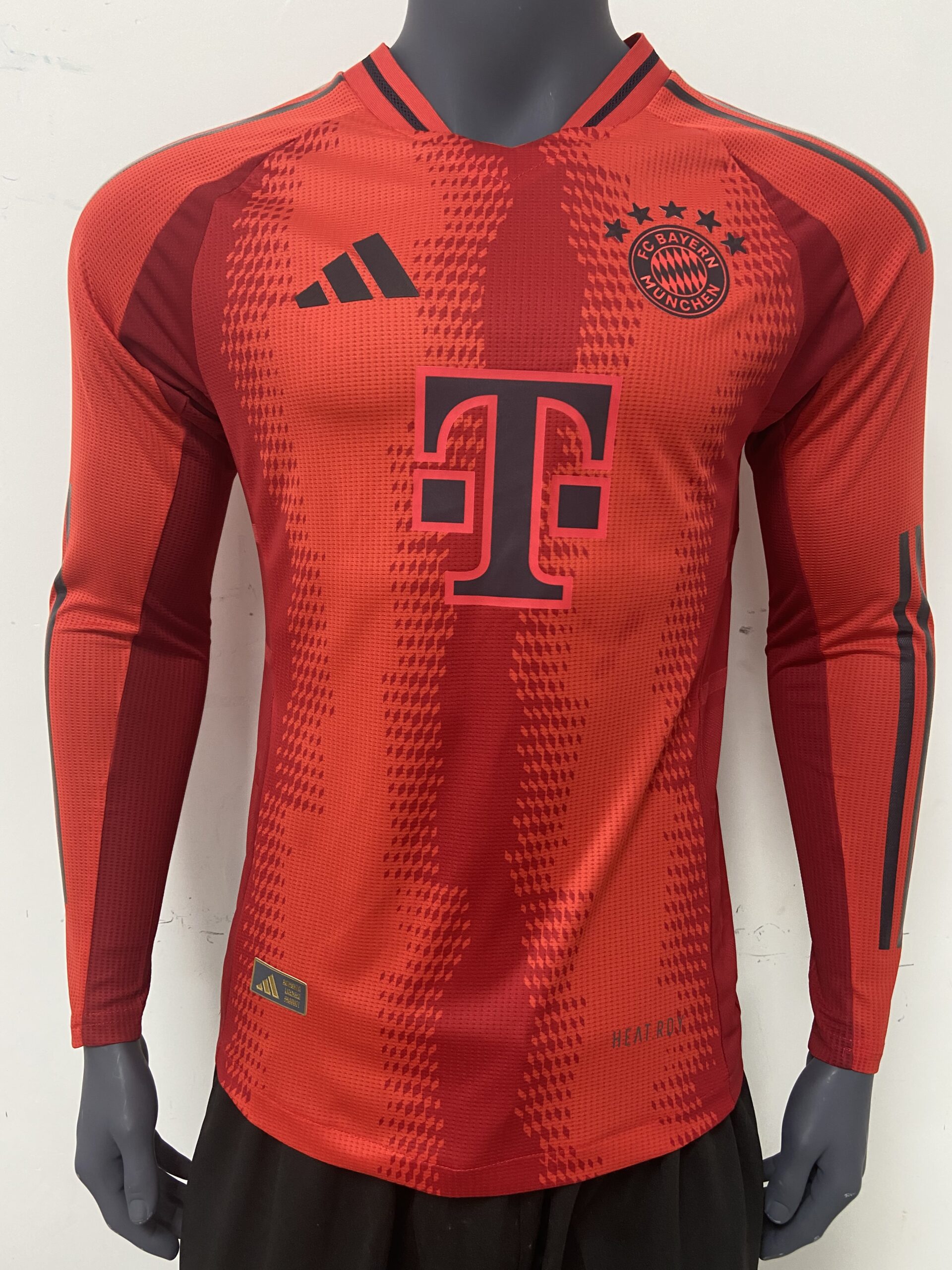 66c07b18 24/25 Bayern Munich Home Long-Sleeved Jersey (Player Version) - Image 1