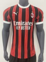 24/25 AC Milan Home Jersey (Player Version)