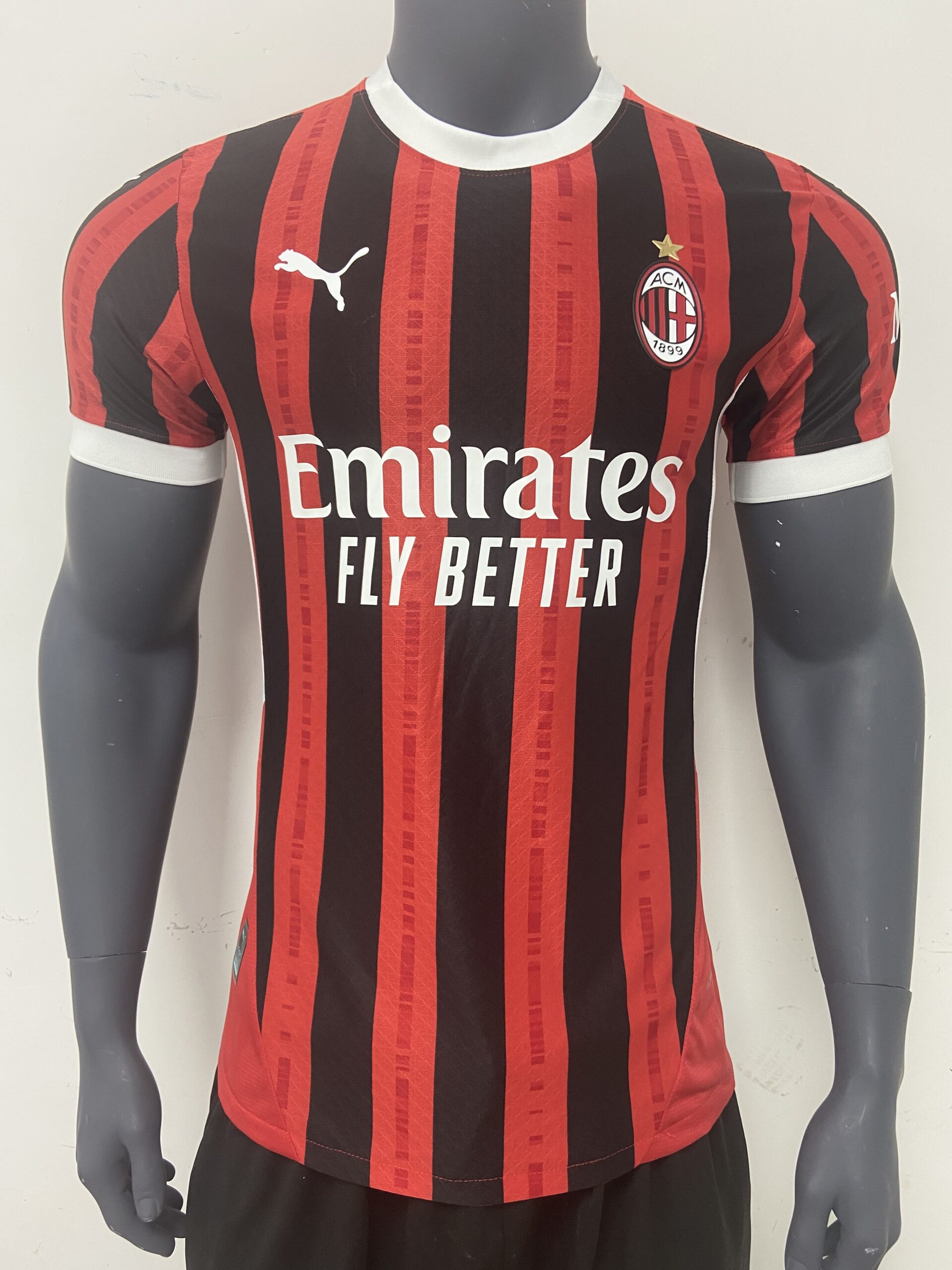 710e6e04 24/25 AC Milan Home Jersey (Player Version) - Image 1