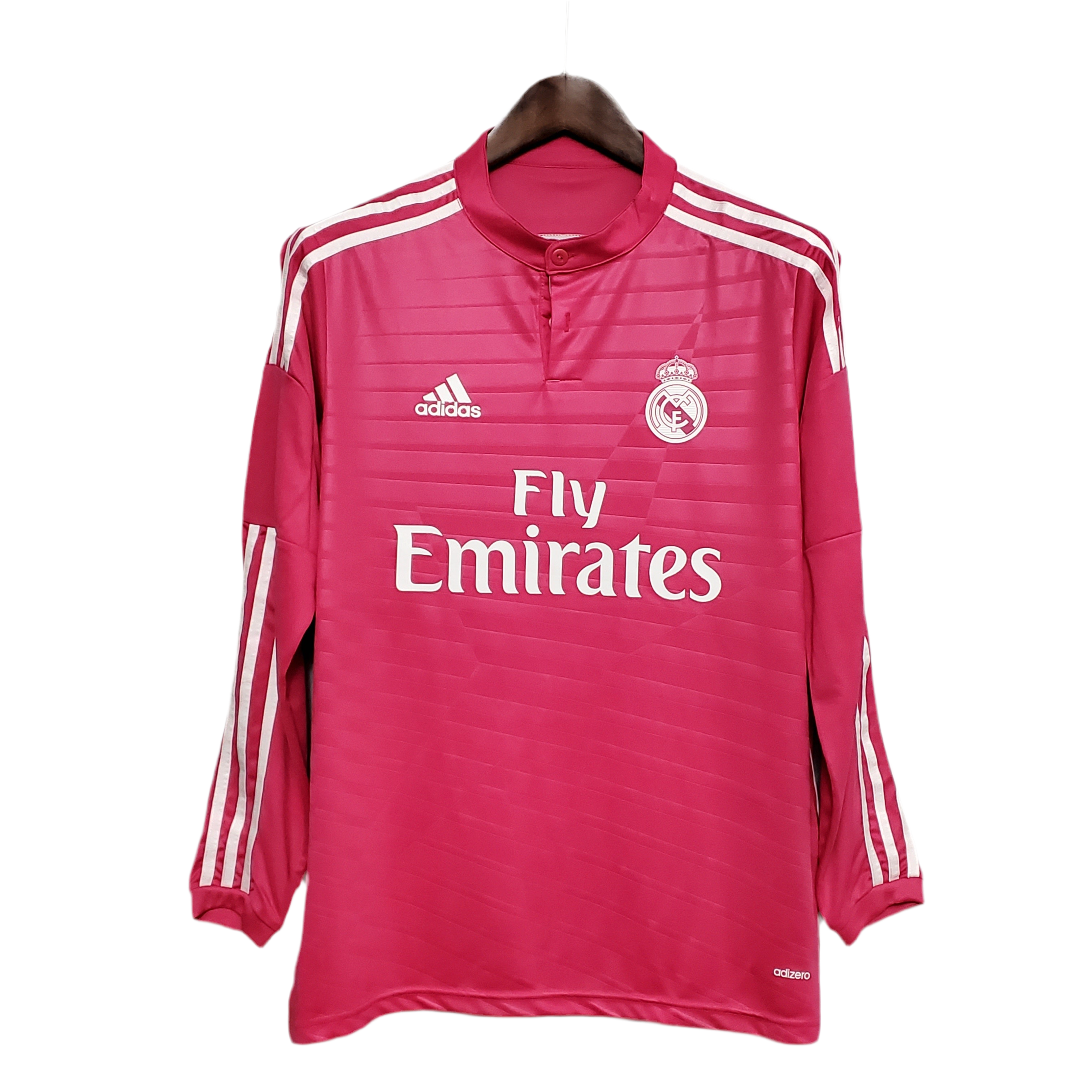 85577218-9ABA-446F-92D1-3A85ADCFB0F5.png Jersey Long Sleeve Real Madrid II 14/15 - Pink - Image 1