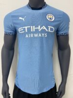 24/25 Manchester City Home Jersey (Player Version)