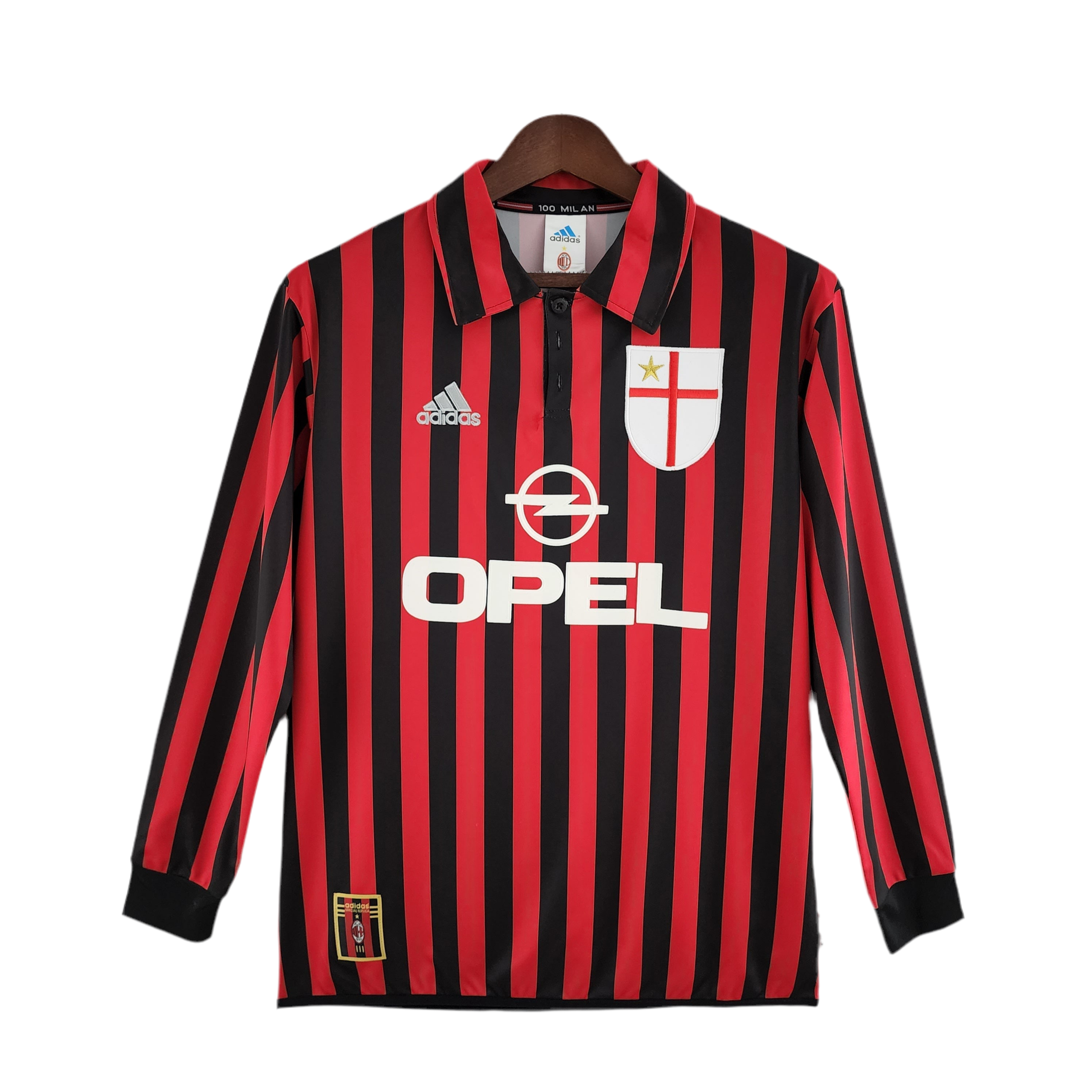 94167247-372C-452B-B8ED-F617633FC68B.png Jersey Long Sleeve AC Milan 1999/2000 - Image 1