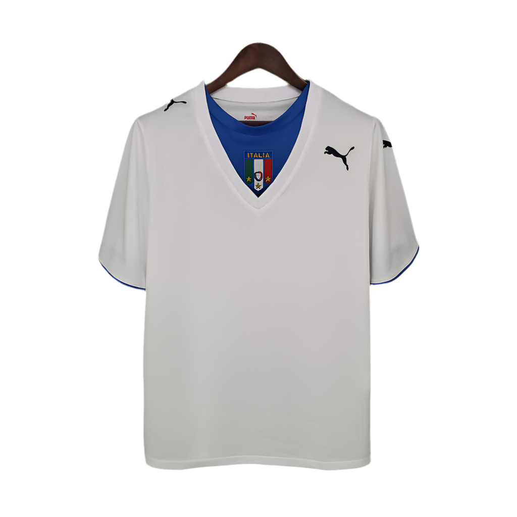 A02ED610-CA24-451C-AD69-988C96A83963.png Jersey Italy Retro 2006 - White - Image 1