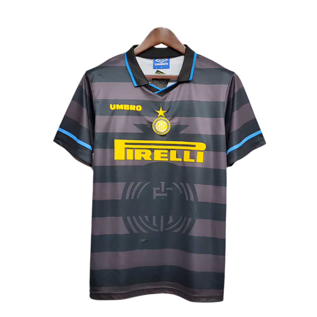 A0E7BDB9-B922-4AEF-9180-7C413F5FFAAB.png Jersey Internazionale Retro 1997/1998 - Grey - Image 1
