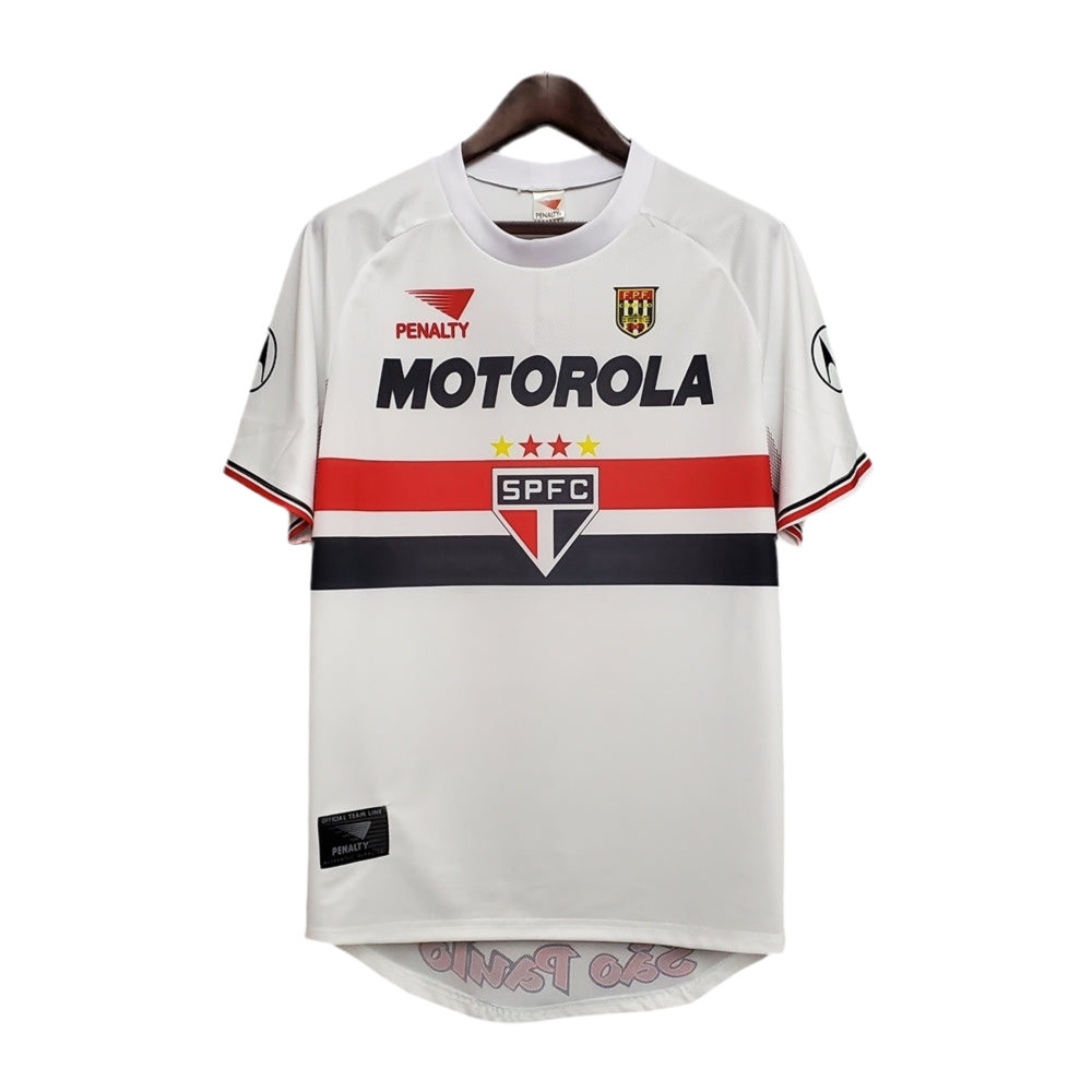 B423BD3A-5F51-4B31-A1B6-ECE76958E80A.png Jersey S?£o Paulo Retro 99/00 - White - Image 1