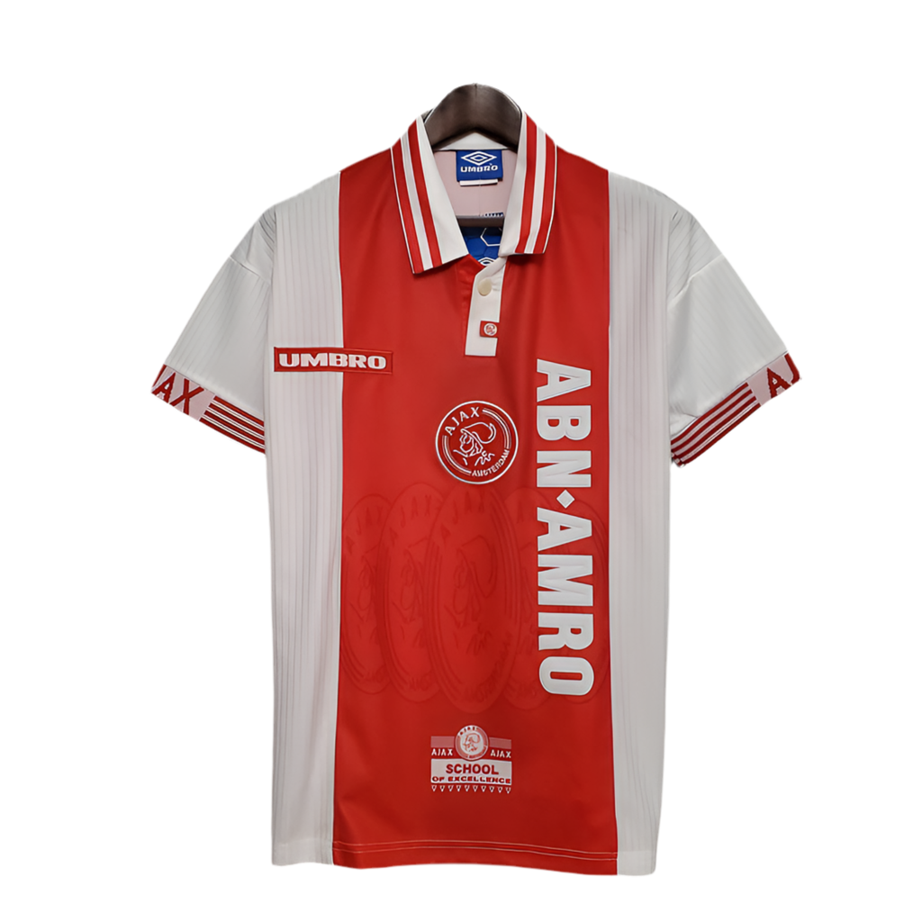 B8B0F6A0-8C2A-46D5-9B1A-3377FB6EDA40.png Jersey Ajax Retro 1997/1998 - Image 1