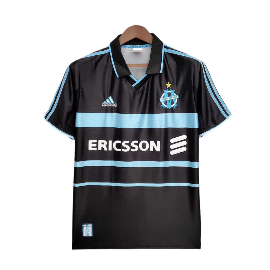 BBA1544F-C869-4D21-8A5A-24ECEE523983.png Jersey Marseille Retro 1999/2000 Black - Image 1
