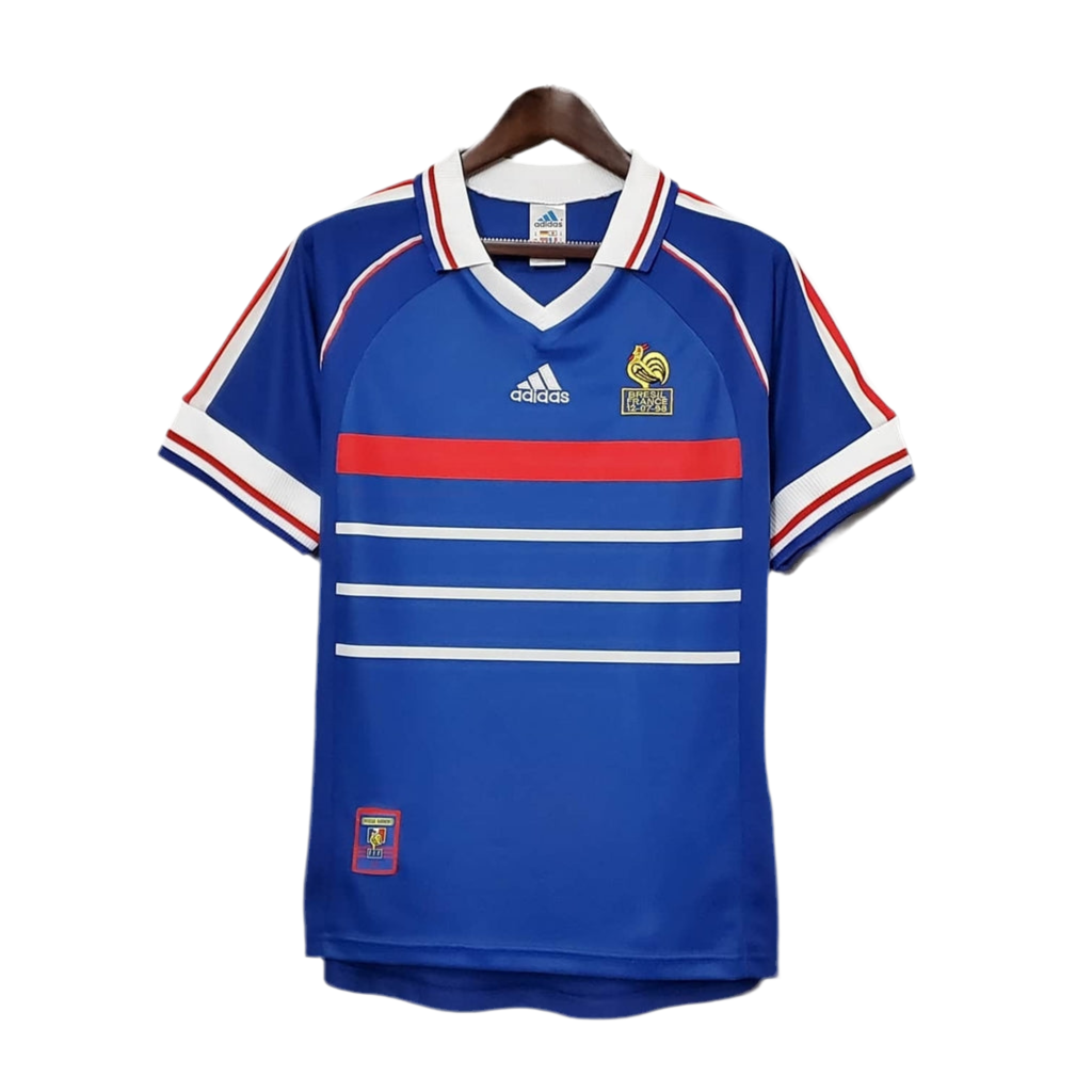 C7C80AC8-94E2-4FAF-8D48-96BACE1362DD.png Jersey France Retro 1998 - Blue - Image 1