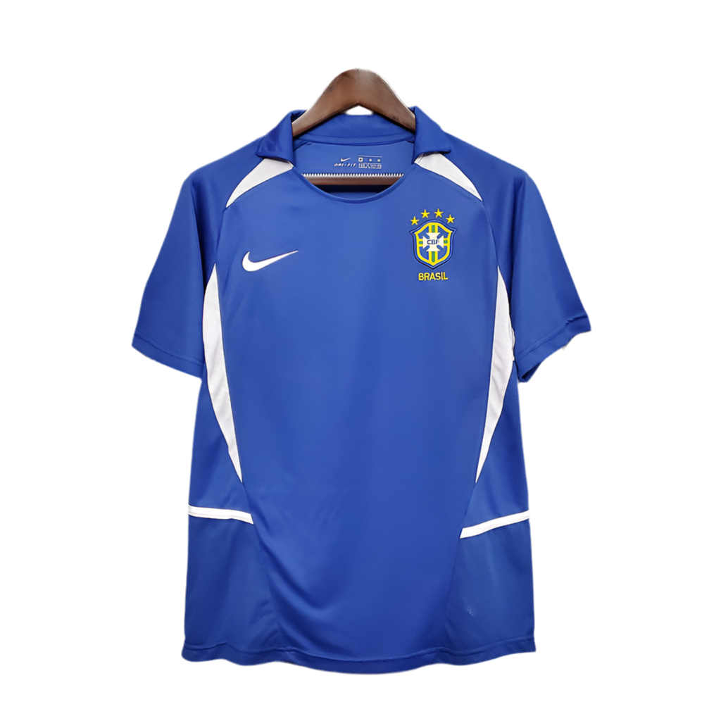 C90F4901-9864-457B-8E09-BDE422DCC59B.png Jersey Selection Brazil Retro 2002 Blue - Image 1