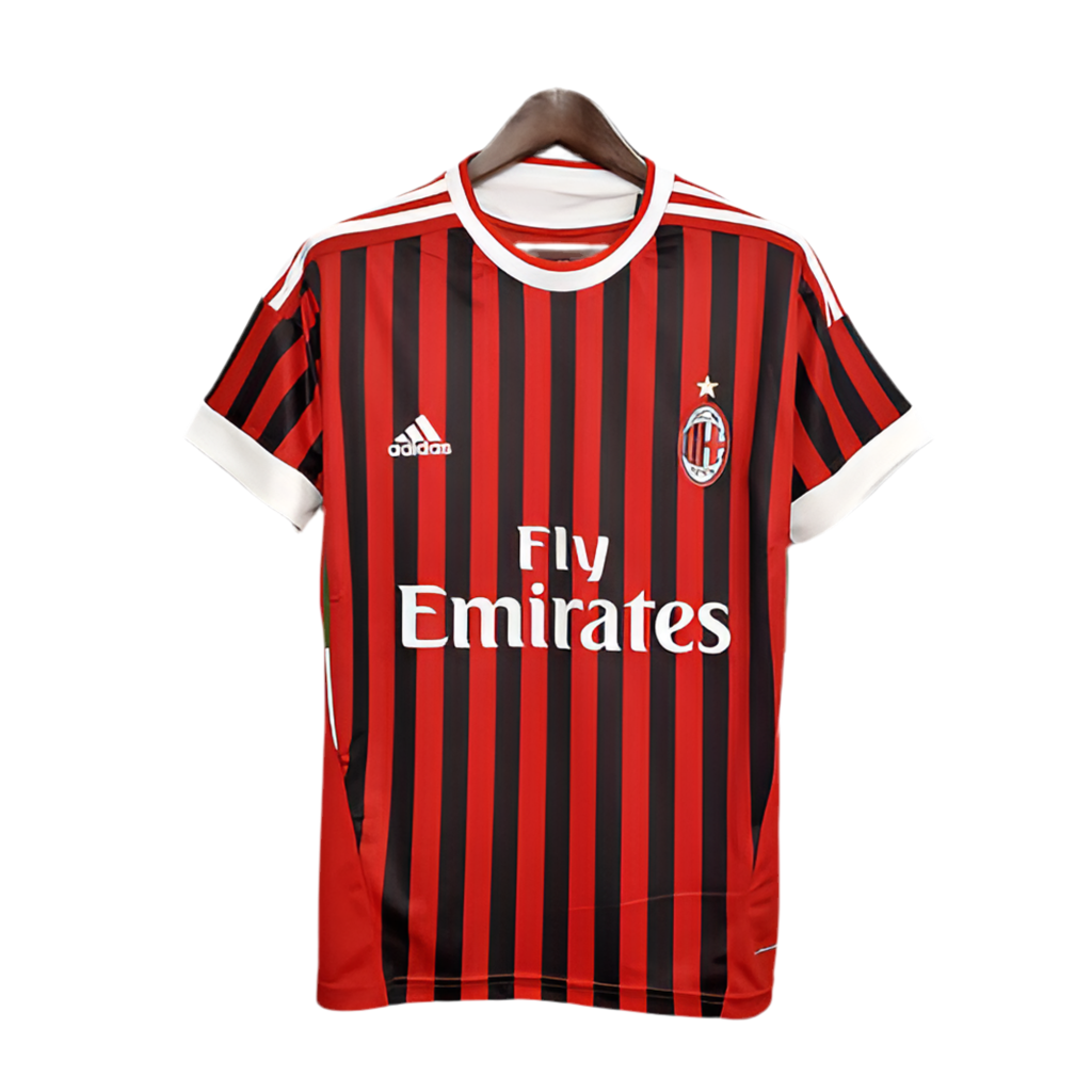 DF39F594-8561-4383-86C0-34AEDA5A1A5E.png Jersey AC Milan Retro 2011/2012 - Red and Black - Image 1
