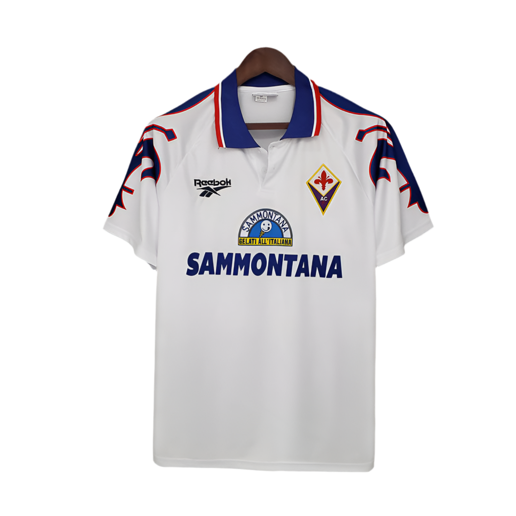 E57F560D-87CF-4A7E-BCB3-838E3CF7B022.png Jersey Fiorentina Retro 1995/1996 White - Reebok - Image 1