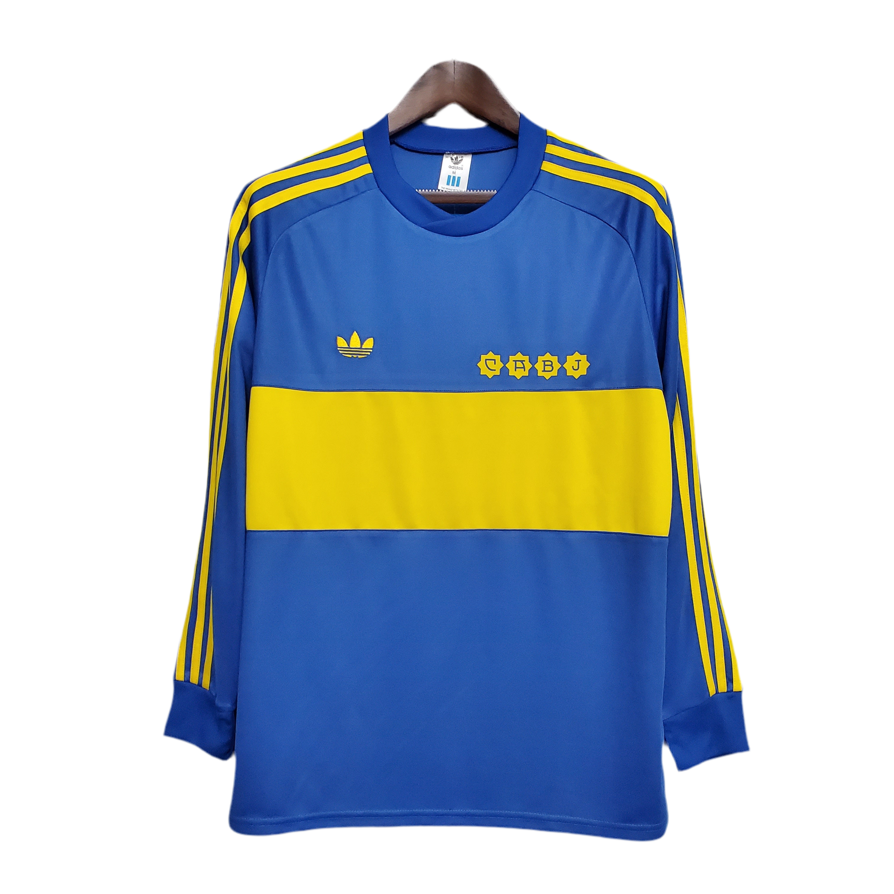EB8740A7-98D3-4E1D-A655-A39A53C9B44C.png Jersey Long Sleeve Boca Juniors 1981 - Blue - Image 1