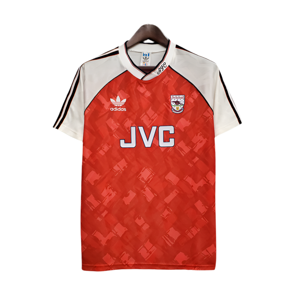 ECC1CF45-BC90-46BD-A1EB-E74ED0126D0B.png Jersey Arsenal Retro 1990/1992 - Red - Image 1