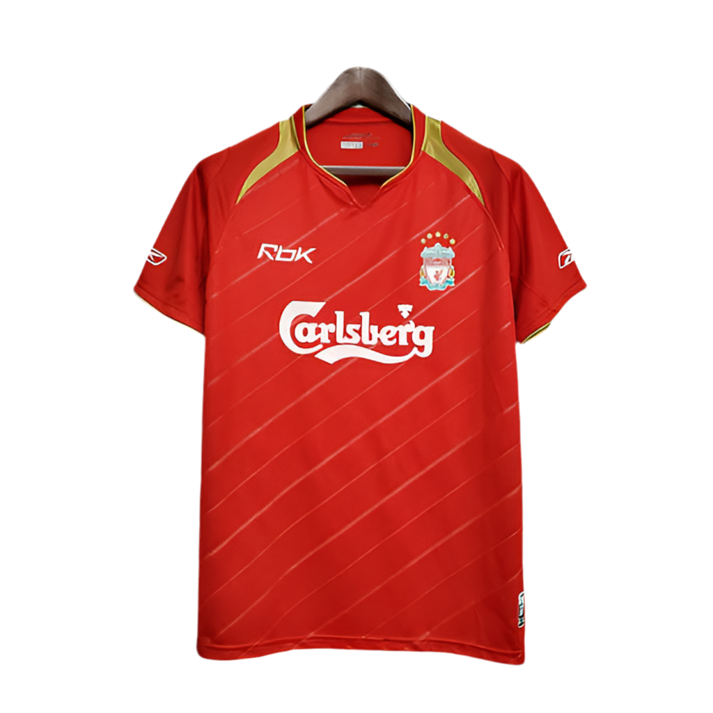 F06254DE-C38E-4515-89DB-696704D9333C.png Jersey Liverpool Retro 05/06 - Reebok - Red - Image 1