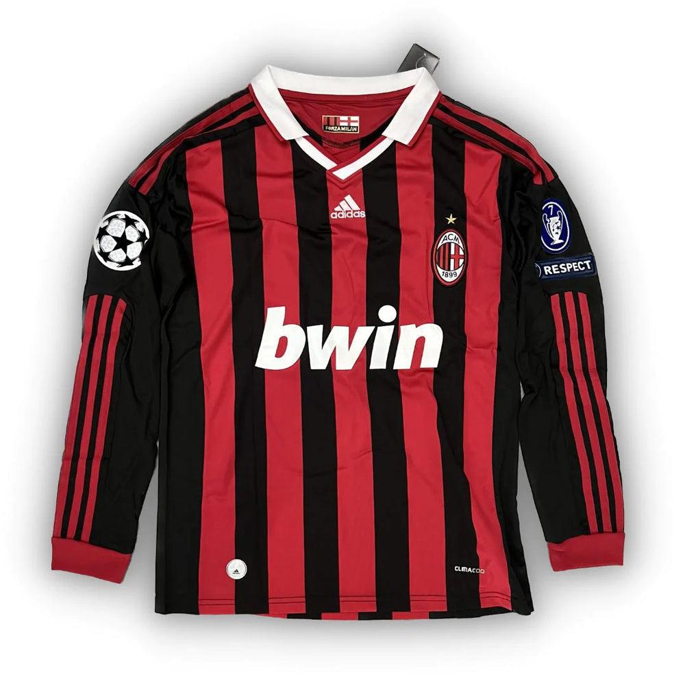 IMG-4626.jpg Jersey Long Sleeve AC Milan I 2009/2010 - Red - Image 1