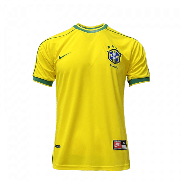 IMG-6963.png Jersey Selection Brazil Retro 1998 - Yellow - Image 1