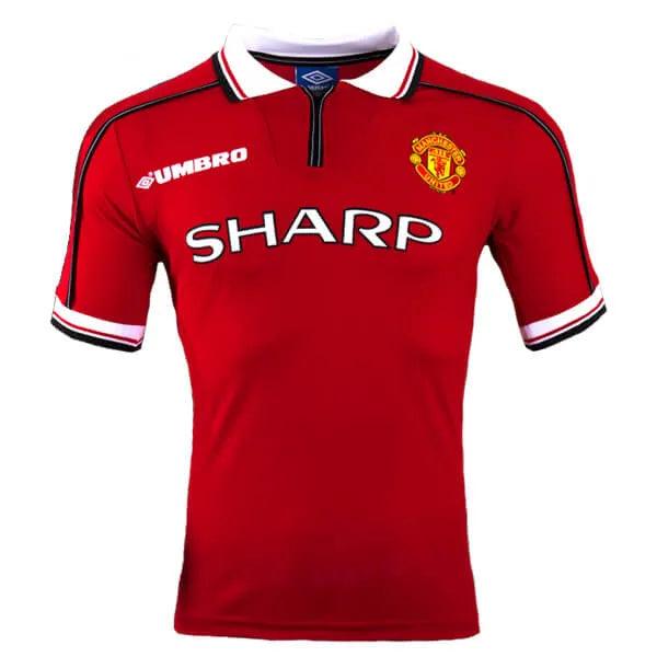 IMG-7417.jpg Jersey Manchester United Retro 98/99 com Patch - Red - Image 1