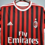 Jersey AC Milan Retro 2011/2012 - Red and Black - Image 4