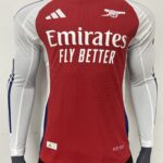 24/25 Arsenal Home Long Sleeve Jersey (Player Version)