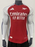 24/25 Arsenal Home Long Sleeve Jersey (Player Version)
