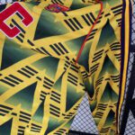 1991-1993 Retro Arsenal Away Jersey Long Sleeve - Image 7