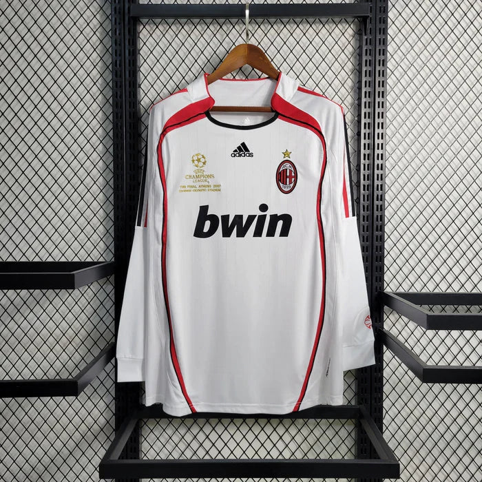 05ddc32b.jpg 2006/2007 Retro AC Milan Away Jersey Long Sleeve - Image 1