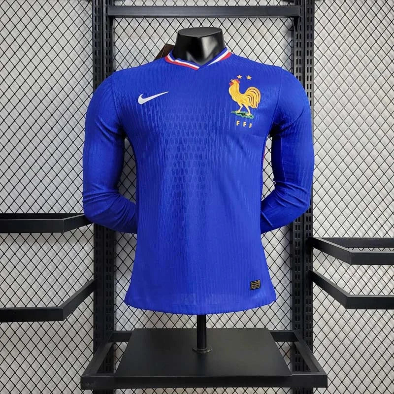 0e2bab10c53213a93c54f3fe19fda400.jpg 2024 France Home Kit Long sleeve - Image 1