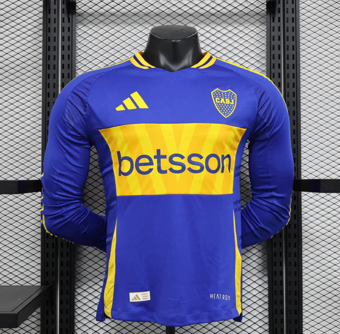 1195EF0F-053C-47EA-9212-236F0A254A25.jpg Boca Juniors 2024/2025 Home Kit Long Sleeve - Image 1