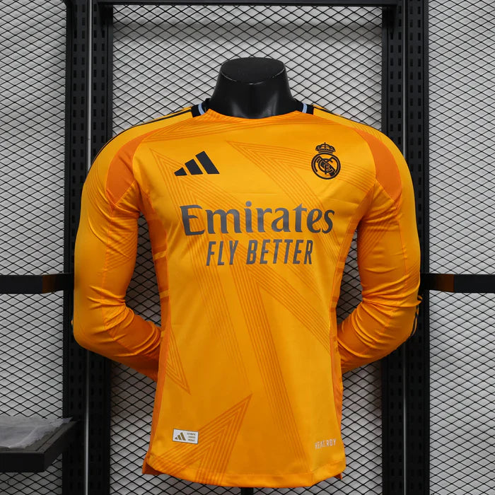 1_ad3956cf-bb31-4405-85ef-993bb0c1f0c6.jpg Real Madrid 2024/2025 Away Kit Long Sleeve - Image 1