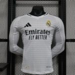 Real Madrid 2024/2025 Home Kit Long Sleeve