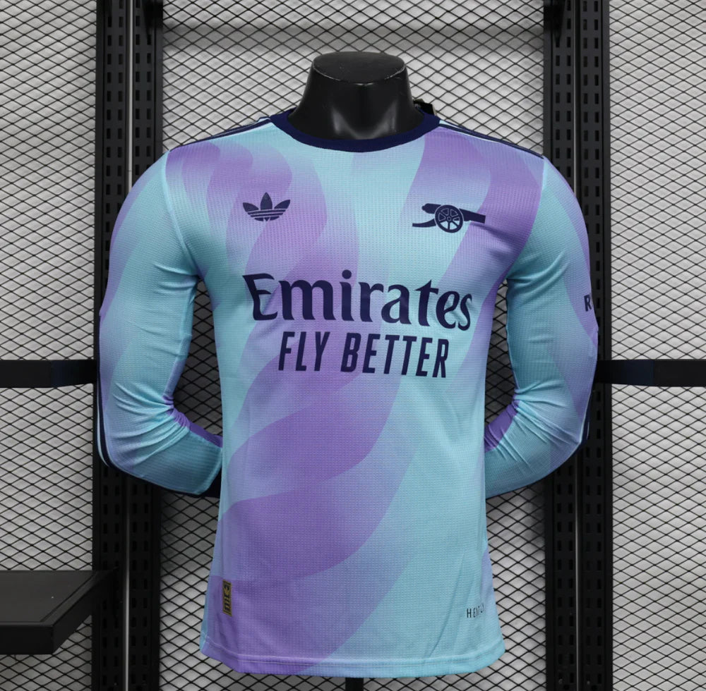 24DDAD3A-D28C-491D-8866-70BC88B68283.jpg Arsenal 2024/2025 Third Kit Long Sleeve - Image 1