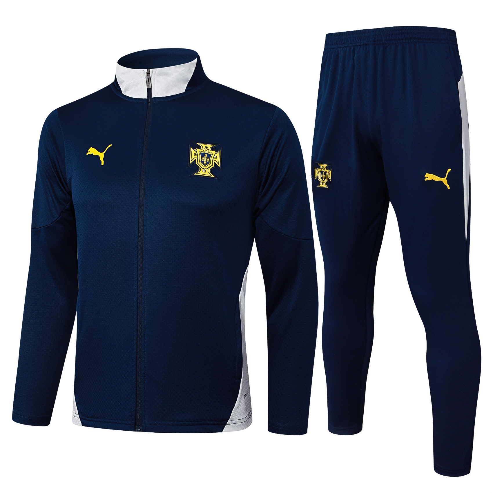 25265长拉拉葡萄牙宝兰色.jpg Portugal Jacket Suit 2025/2026 - Image 1