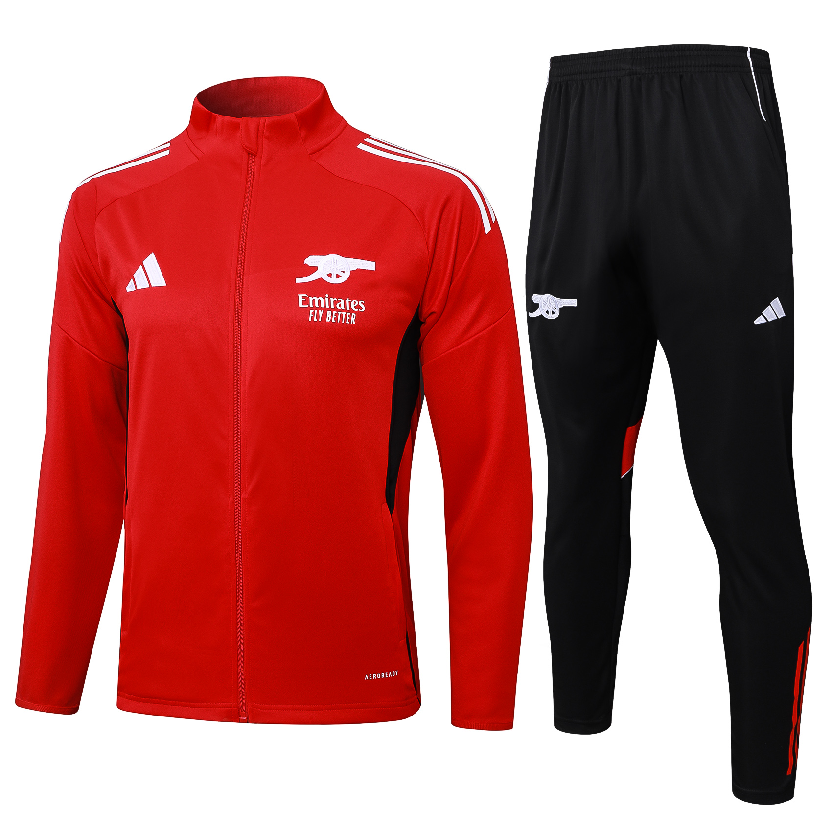 2526长拉阿森纳红色大小.jpg Arsenal Jacket Suit 2025/2026 - Image 1