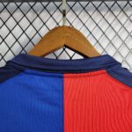 1999-2000 Retro Barcelona 100th Anniversary Home Jersey Long Sleeve - Image 7