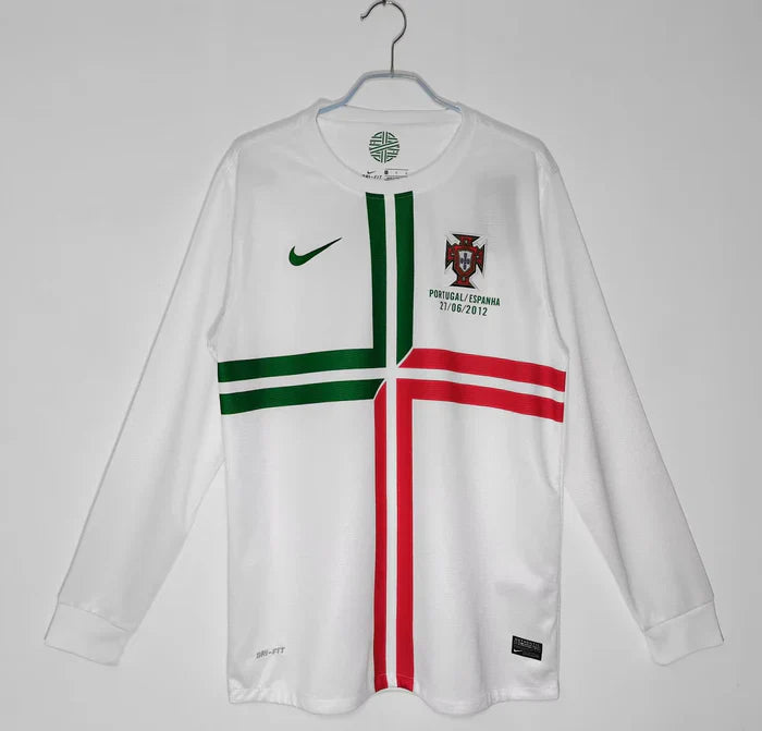 2eb8b982.jpg Portugal Retro 2012-2013 Long Sleeve Away Kit - Image 1