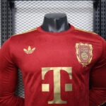 Bayern Munchen 2025/2026 125th Anniversary Edition Red Long Sleeve - Image 3