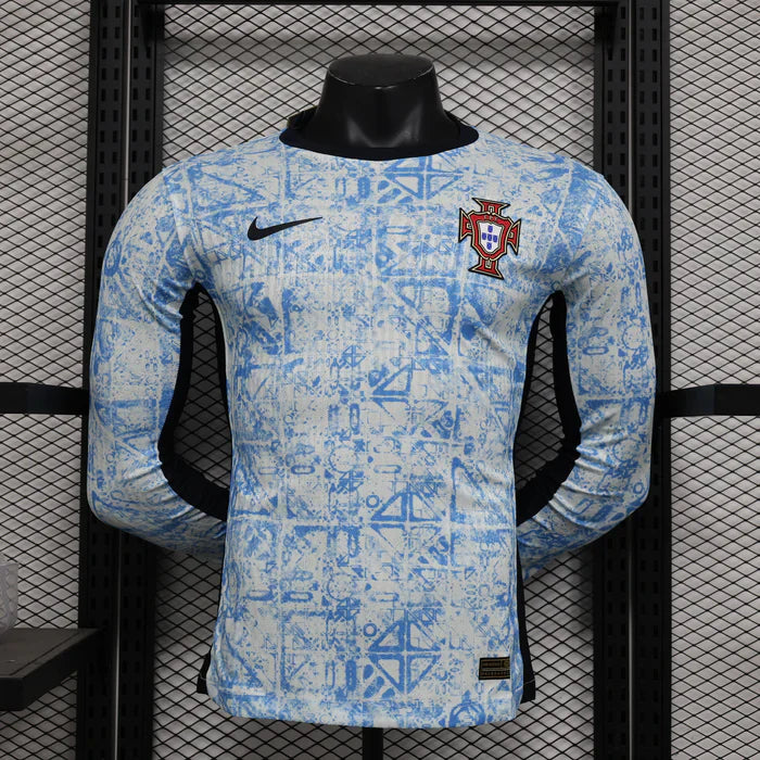 44b682b6.jpg Portugal 2024/2025 Away Kit Long Sleeve - Image 1
