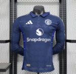 Manchester United 2024/2025 Away Kit Long Sleeve