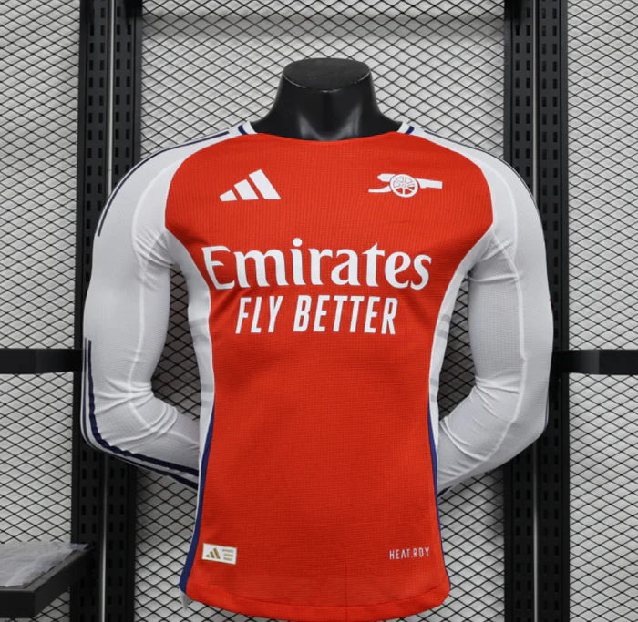 5C54D442-F50D-4BCB-A32C-825376C45988.jpg Arsenal 2024/2025 Home Kit Long Sleeve - Image 1