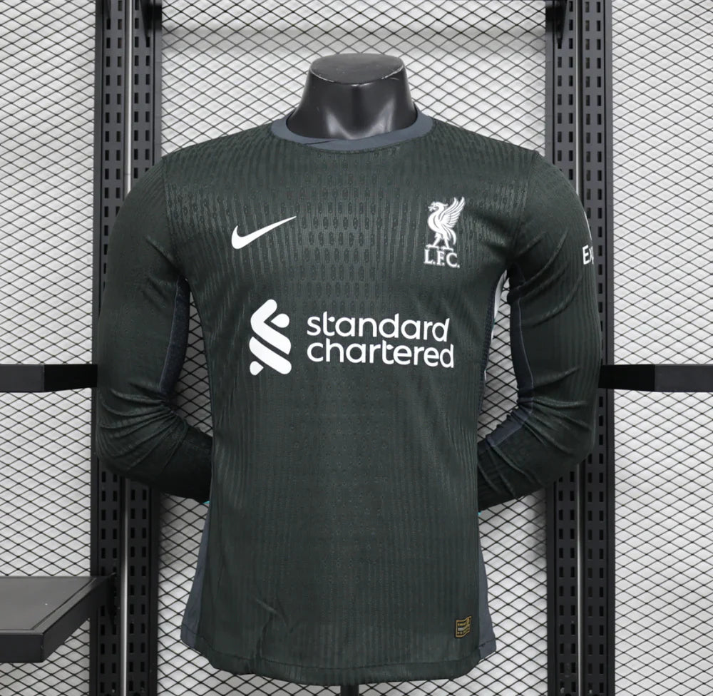 6EBD2295-AE01-4478-986A-EBFC5F1050CD.jpg Liverpool 2024/2025 Away Kit Long Sleeve - Image 1