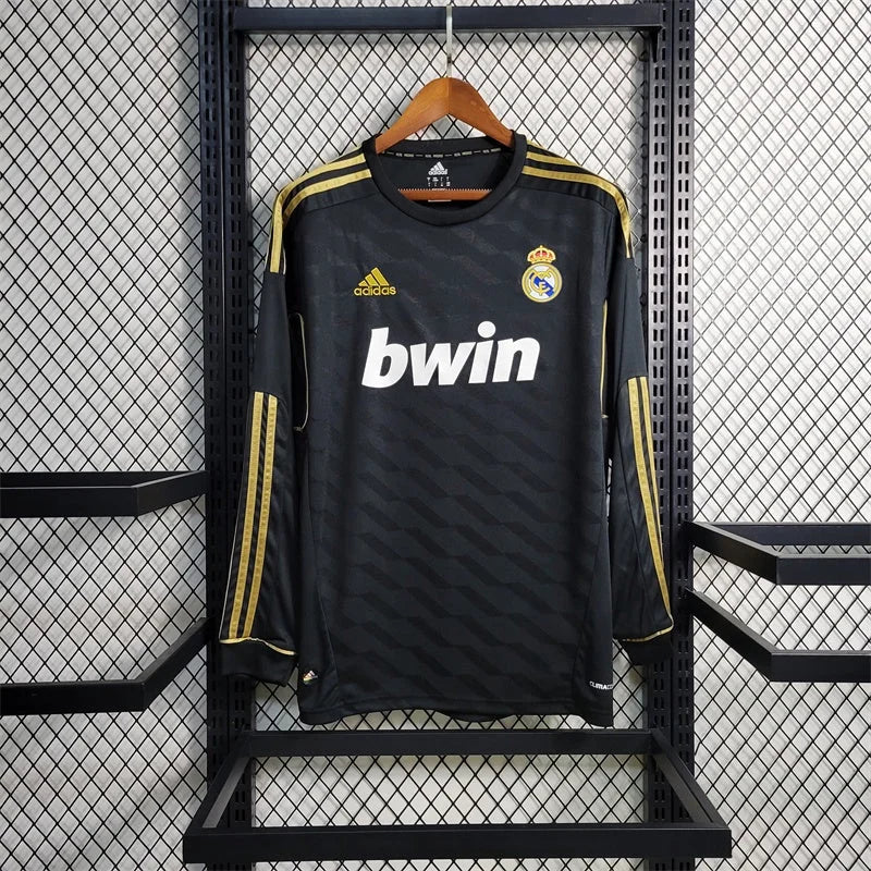 741b52e9916a517ccc0289b84b0f6b01.jpg 2011/2012 Retro Real Madrid Away Jersey Long Sleeve - Image 1