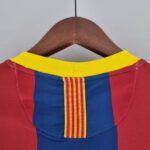 2010-2011 Retro Barcelona Home Jersey Long Sleeve - Image 4