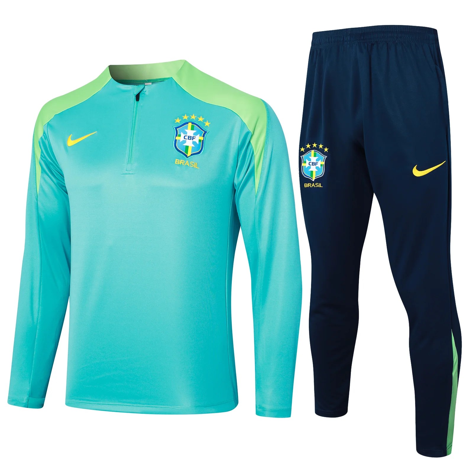 8ac000c4.jpg Brazil Training Suit Set 2024/2025 - Image 1